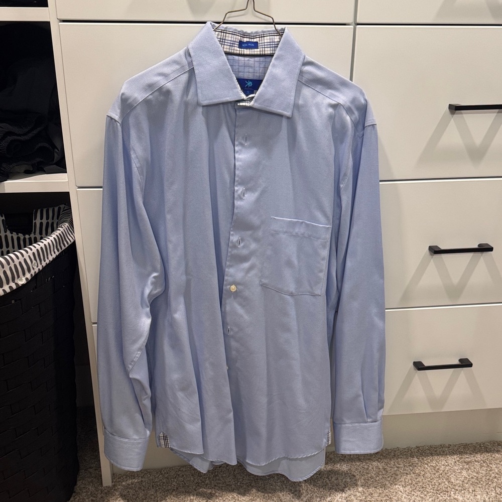 Egara Sky Blue Dress Shirt